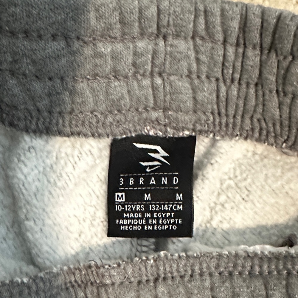 Nike Kids Gray and Charcoal Joggers Lot of 2 - Picture 2 of 8